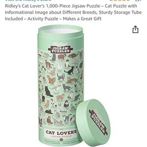 NEW Ridley’s jigsaw puzzles cat lovers edition